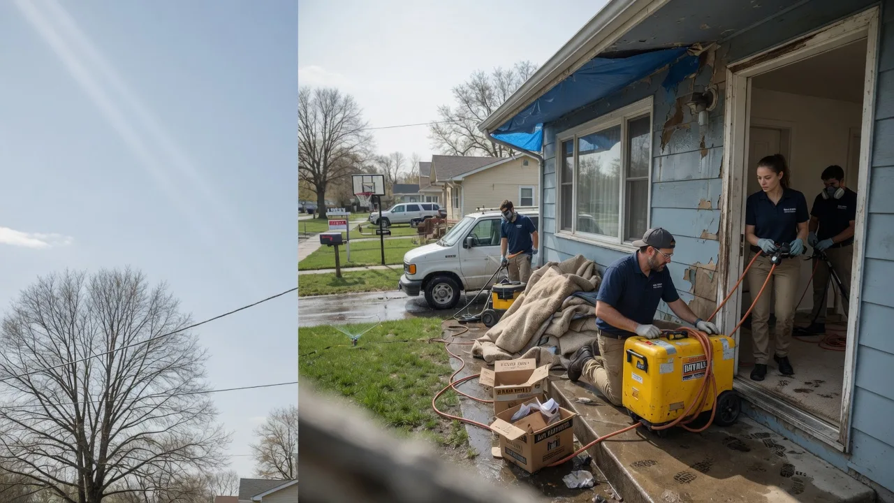 Basement Flood Cleanup in Salem, IA near me